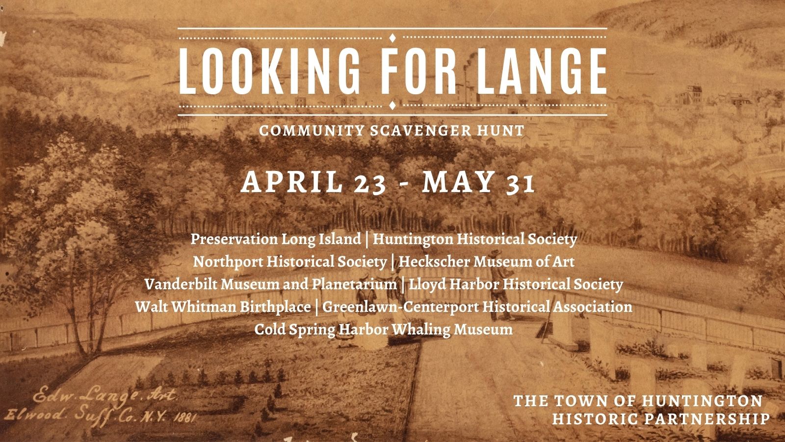 Looking for Lange Popup Exhibition and Community Scavenger Hunt Cold